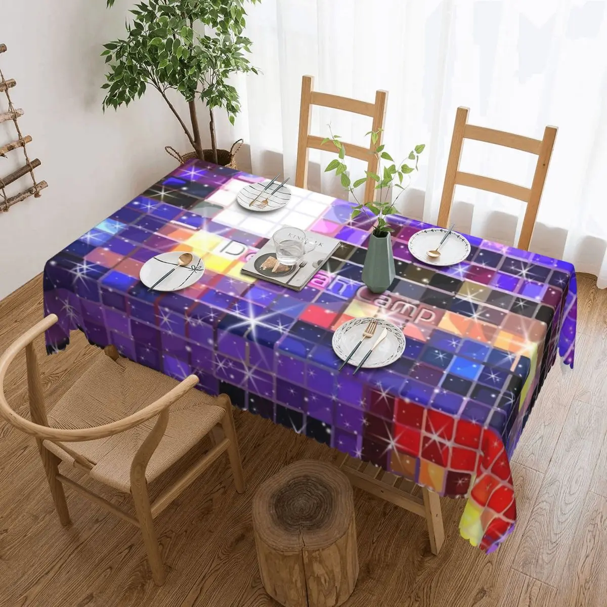 

Мягкая скатерть для дискотеки, 54X72 дюйма