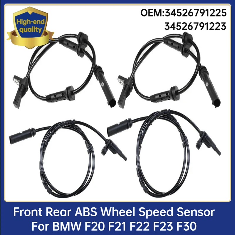 ABS Sensor 34526791225 34526791223 F20 F21 F22 F23 F30 Car Accessories Front Rear ABS Wheel Speed Sensor