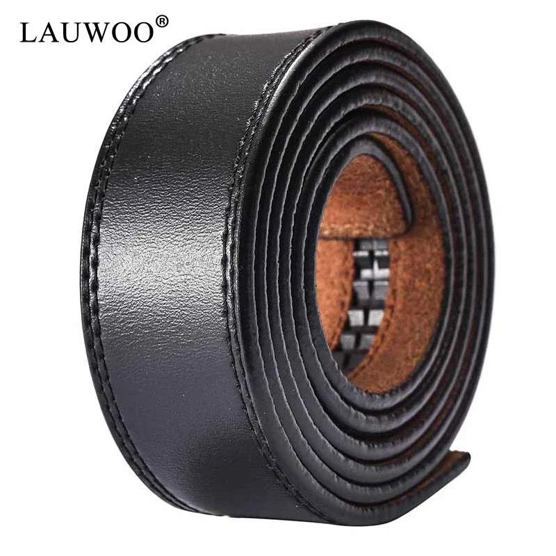 Cow leather belt 3.5cm wide no buckle without automatic buckle strap men 3 keywords: leather belt,mens belt,waist belt