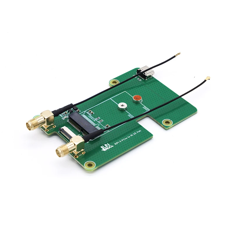 Raspberry Pi 5용 M.2 E HAT에 대한 RPI PCIe, NGFF M.2 E 키 무선 NIC와 호환 가능