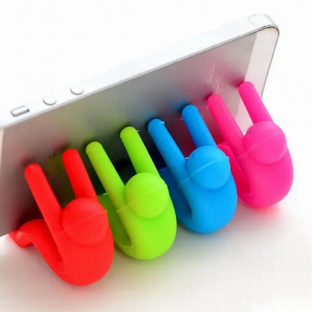 Silicone Kitchen Holder Pot Lid Holder Anti-Overflow Pot Clip Mobile Phone Chopstick Spoon Holder Stand