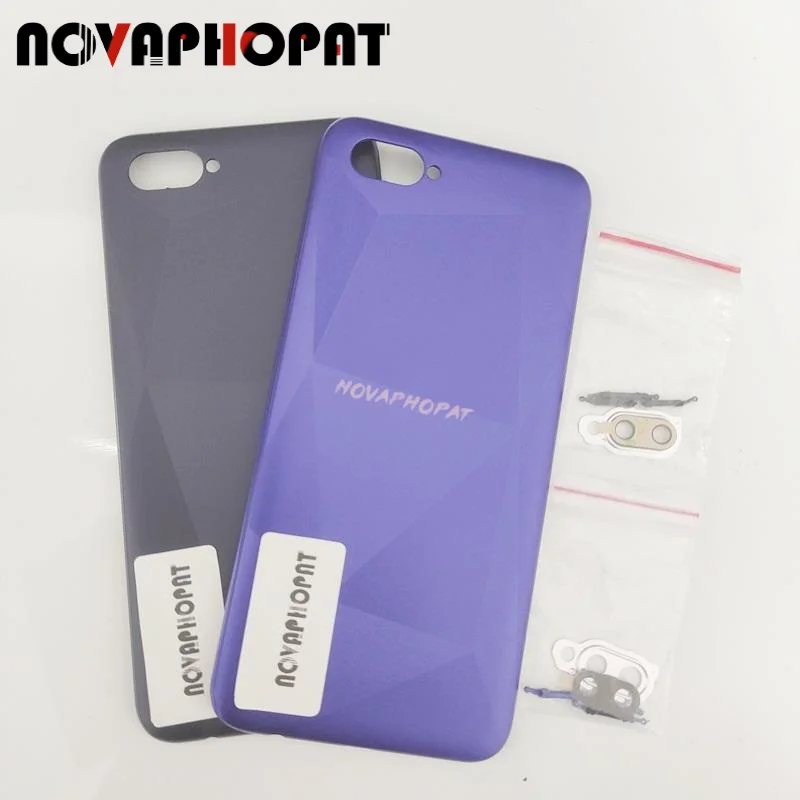 

Novaphopat для realme C20 задняя крышка батарейного отсека, задний корпус, боковая панель громкости