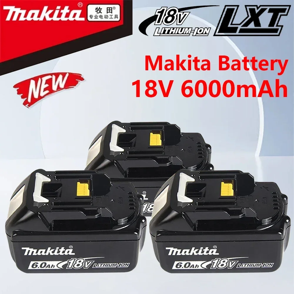 100% Original Makita battery,18V 6.0Ah rechargeable battery, replacing Makita BL1830B L1840B L1850B L1860B,power tool battery 1 Go Dealo https://ae01.alicdn.com/kf/Scd4c500e240146f2b0668cd5e1b7f022k.jpg