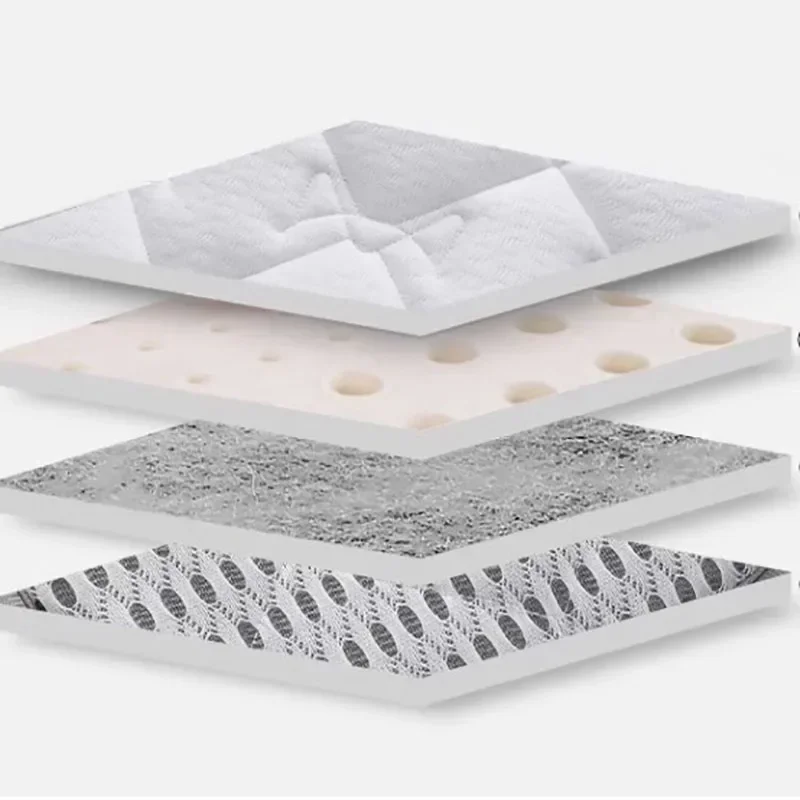 Family Natural Latex Mattress Upholstered Home Bedroom Multifunctional Portable Single Bedroom Furniture latex mattress