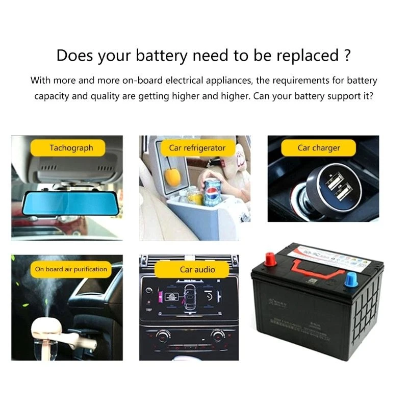 12V 배터리 부하 테스터 자동차 Autocycle-해양 발전기 분석기 진단 도구 고품질