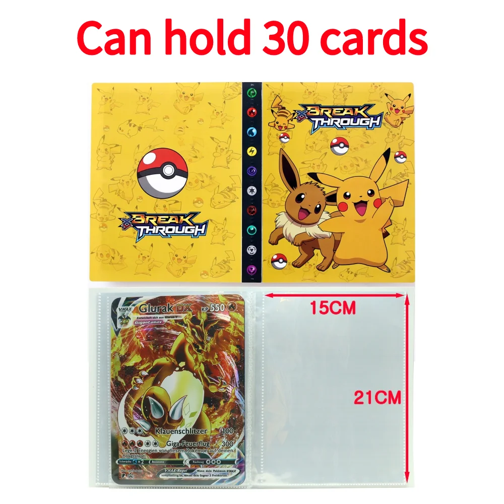 Album Pokémon Jumbo XXL pour grandes cartes Pokémon - 30 pages