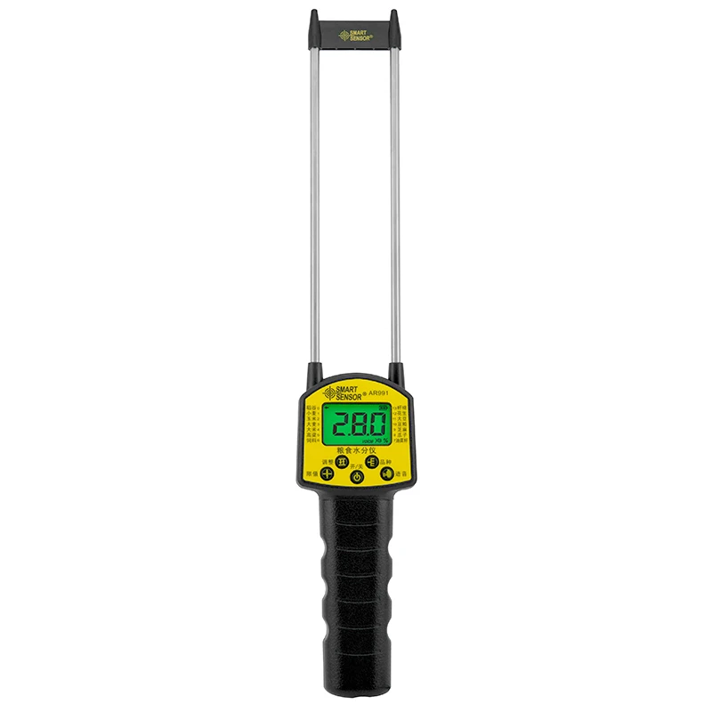 

New Digital Grain Moisture Meter Smart Sensor AR991 Using For Corn Wheat Rice Bean Peanut Moisture Humidity Tester