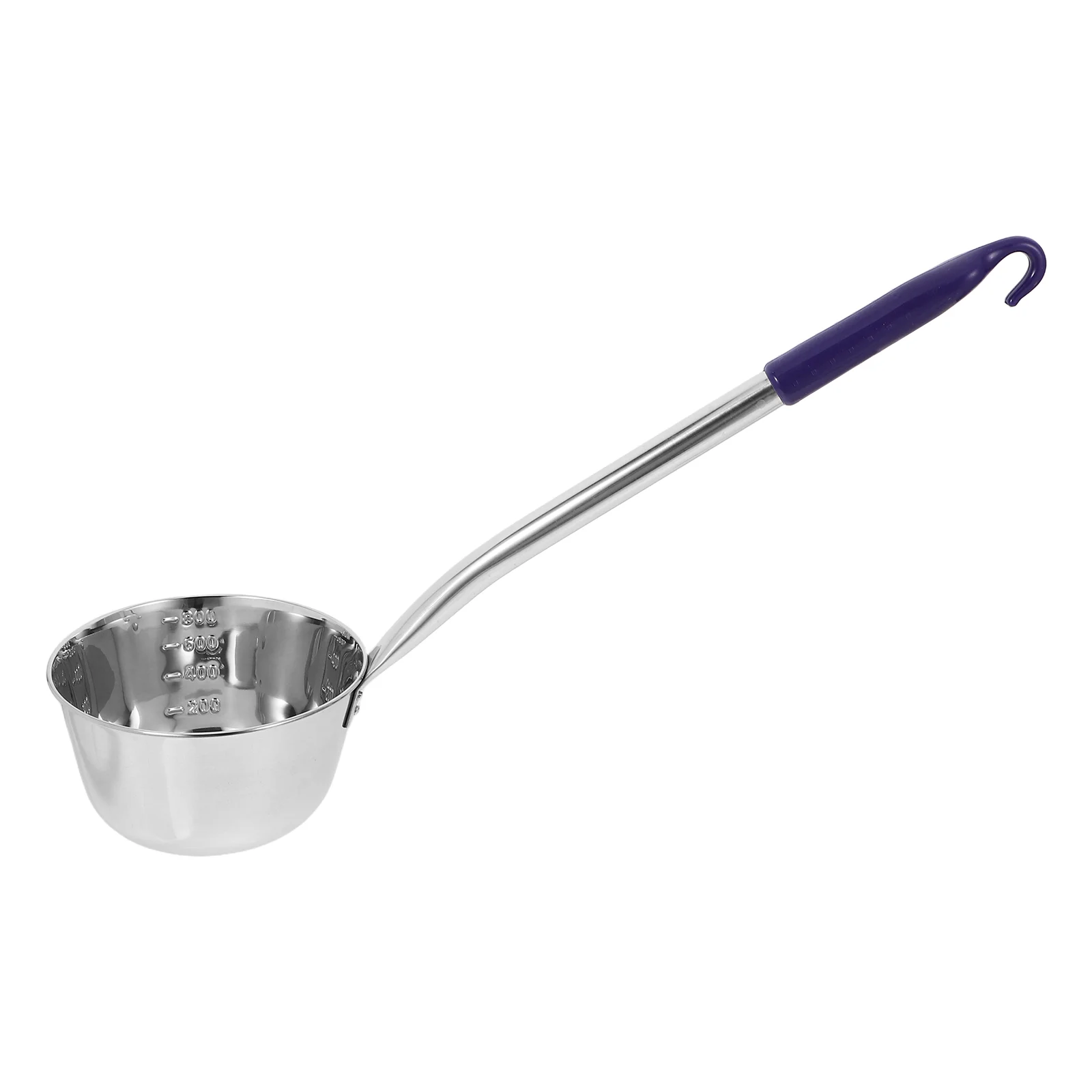 Stainless Steel Long Handle Water Ladle Water Scoop with Scale Large Capacity Dipper for Kitchen and Bath