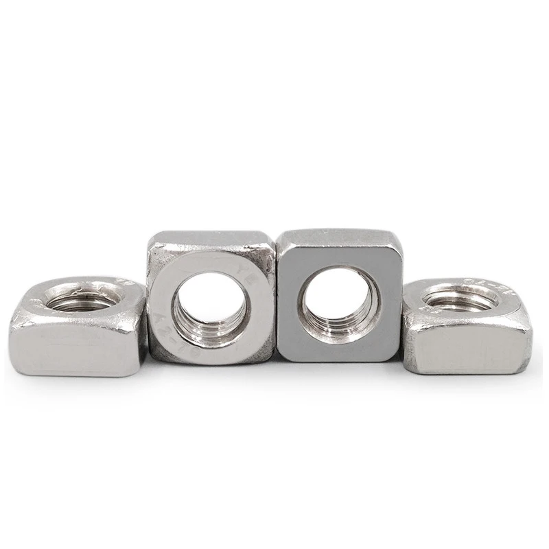 

Квадратная гайка DIN 557 A2, нержавеющая сталь, SUS 304, M3, M4, M5, M6, M8, M10