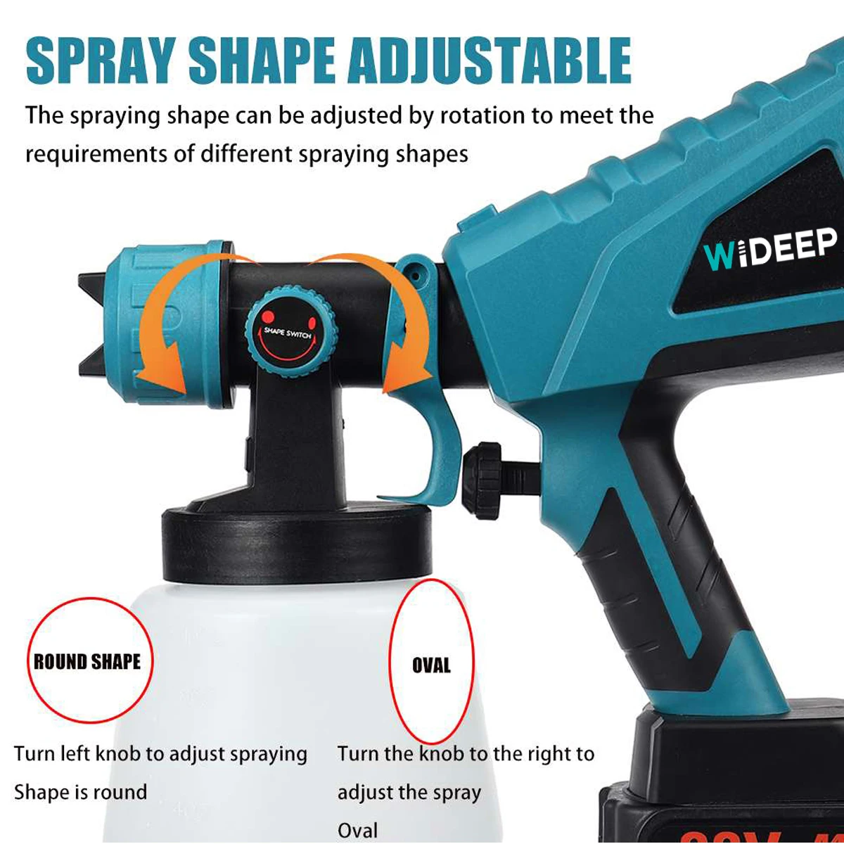    , HVLP Ʈ й, ڵ  ƿ   귯, Makita 18V 1.5AH ͸, 1500W
