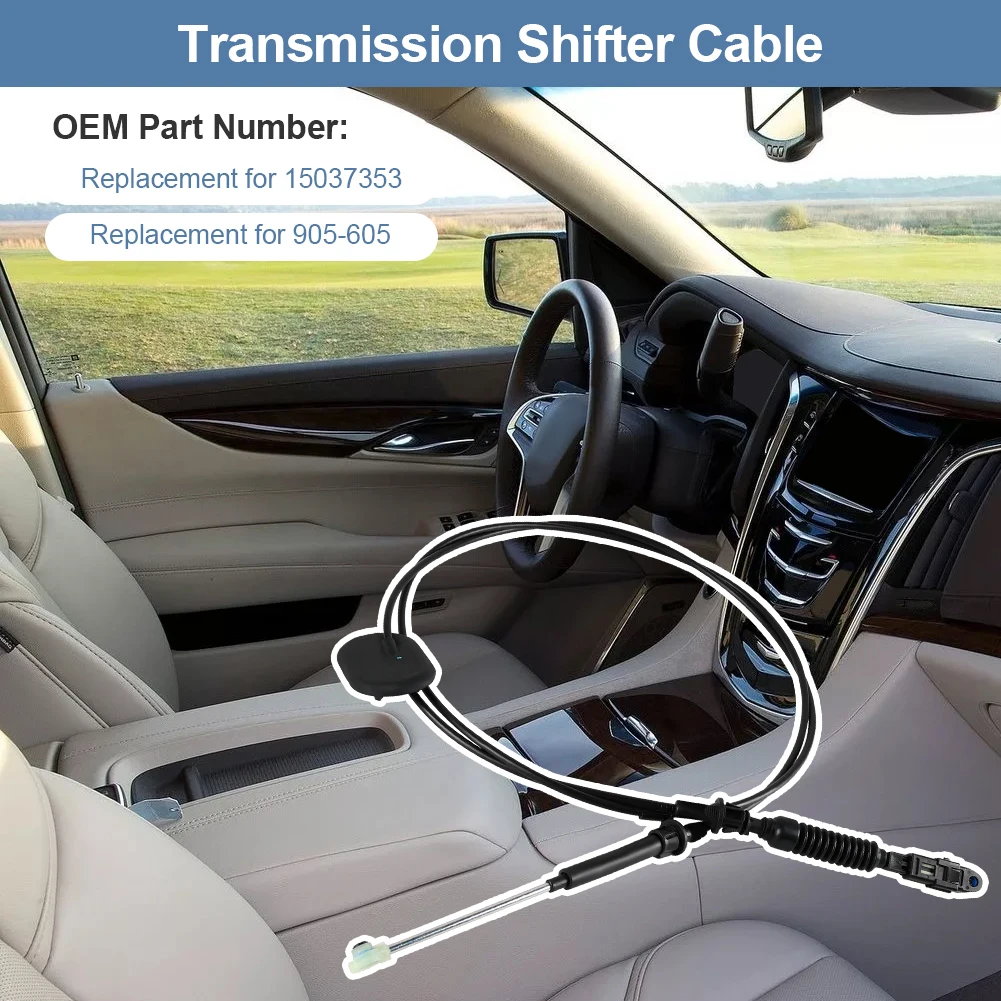 자동차 자동 변속기 기어 시프트 케이블, GMC Chevy C1-500 C2-500 C3-500 K1-500 K2-500 K3-500 15037353 905-605 액세서리