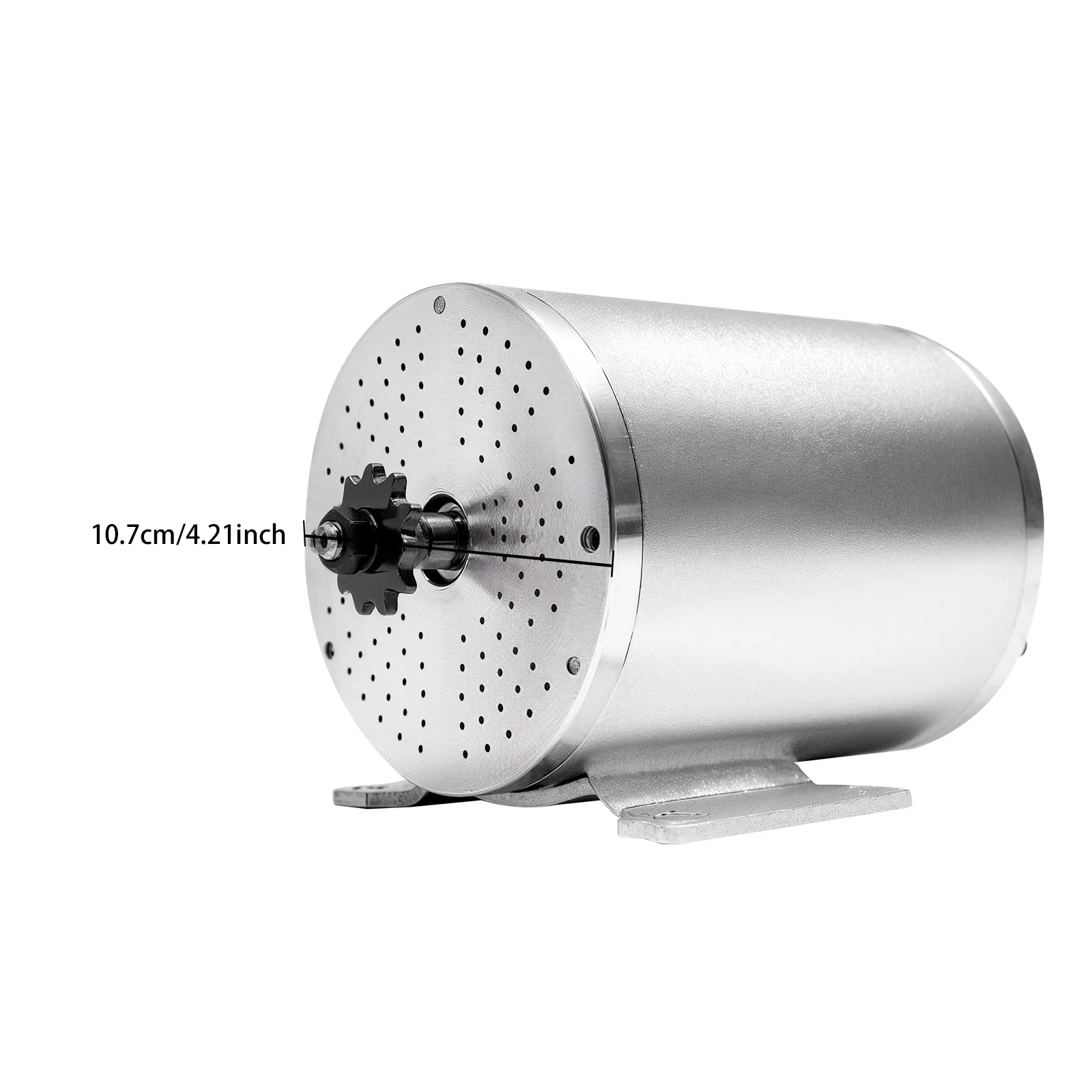 60V 2000W BLDC Motor Kit, 4300r/min Electric Brushless DC Motor w/3-Speed Controller and Universal Throttle DIY Part Conversion