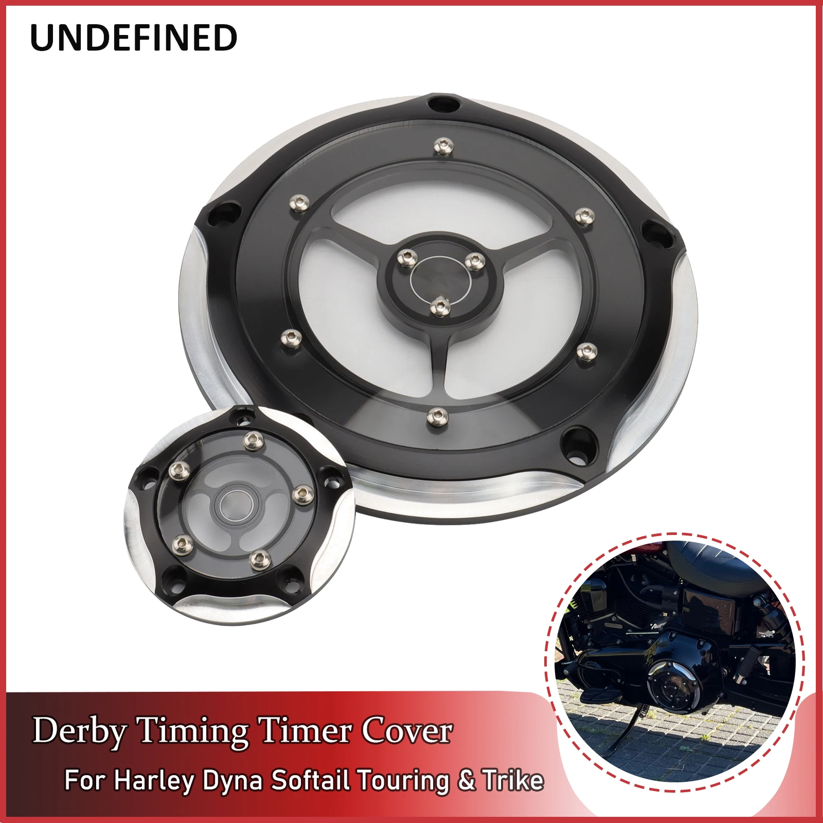 ForHarleyMotorcycleDerbyTimingTimerCoverEngineCoverDynaWide