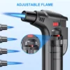 4-pack torch lighters, windproof lighters, butane gas lighters, smoke accessories, outdoor grilling tools kitchen tools 2025 New 1