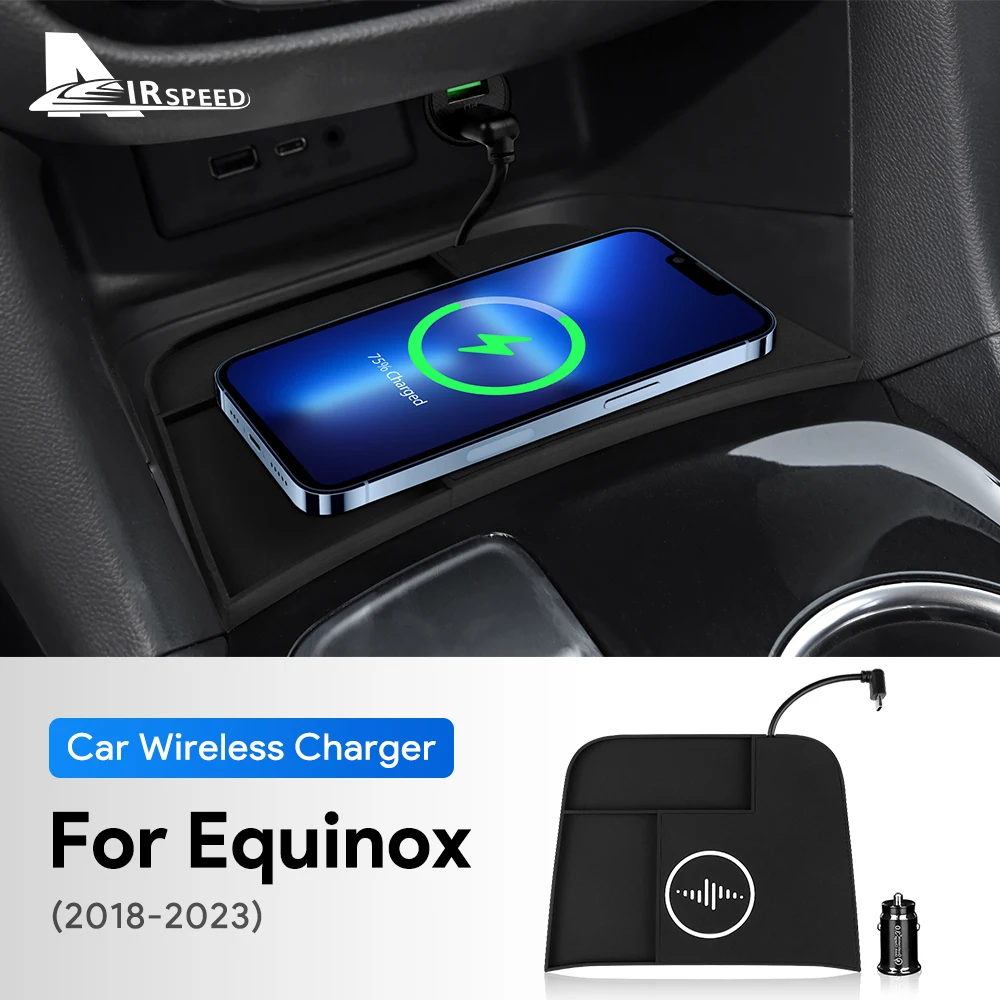 Car Wireless Charger For Chevrolet Equinox 2018 2019 2020 2021