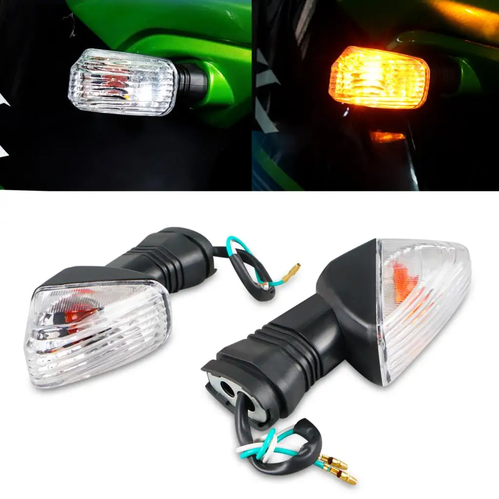 

Передний Задний указатель поворота для KAWASAKI KLE500 2005-2007 KLE650 VERSYS 2007-2008 NINJA ZX6R 1997-2006 ZX6RR 2003-2006