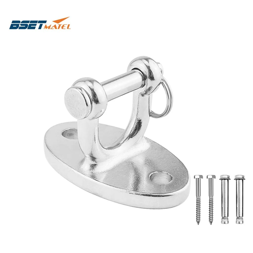 

Stainless Steel 304 Heavy Duty Swing Hangers Suspension Hooks Swing Hooks Playground Porch Yoga Seat Hammock Chair Sandbag Sets