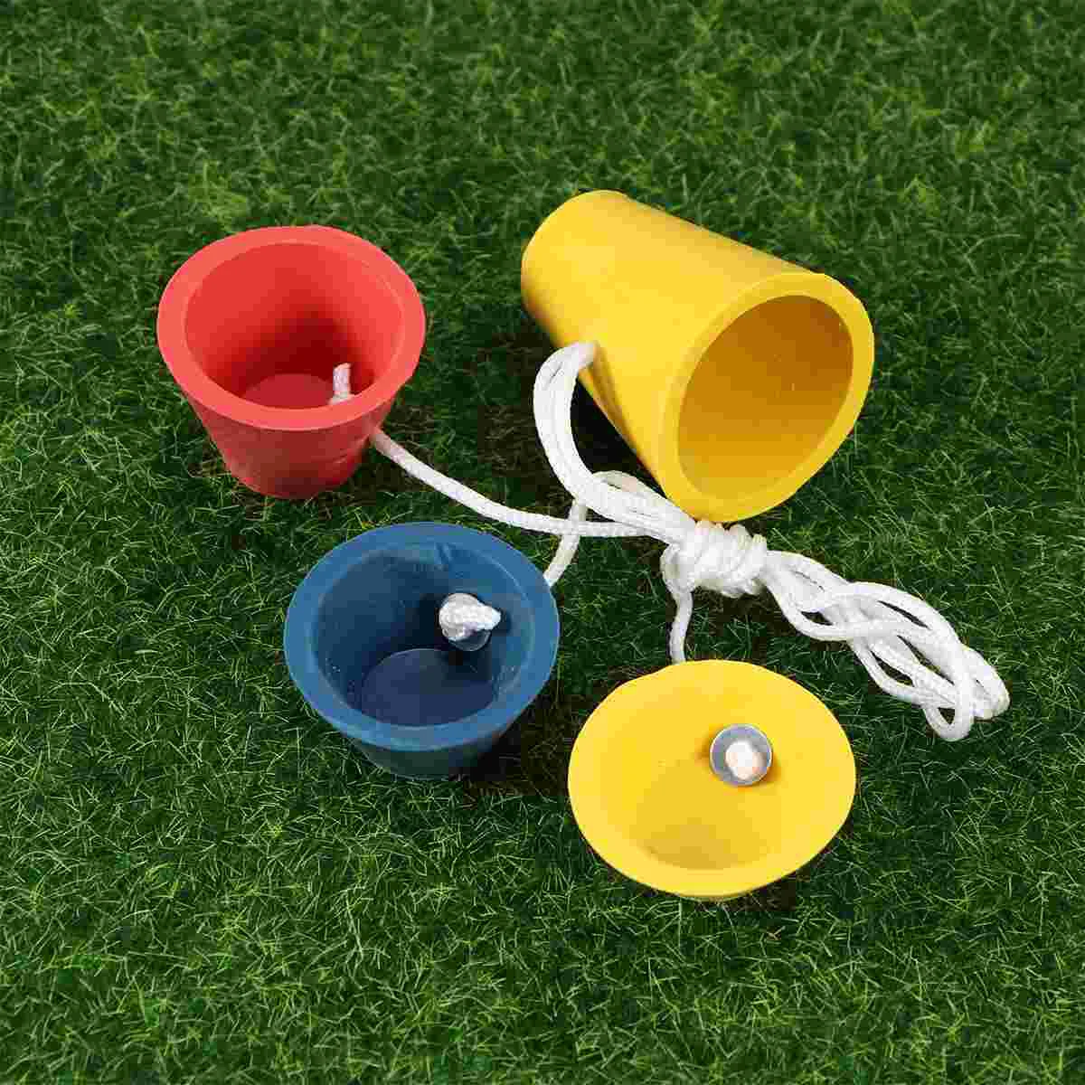 

4Pcs Jumbo Winter Rubber Tees with 4 Different Size for Frosty Days Hard Ground