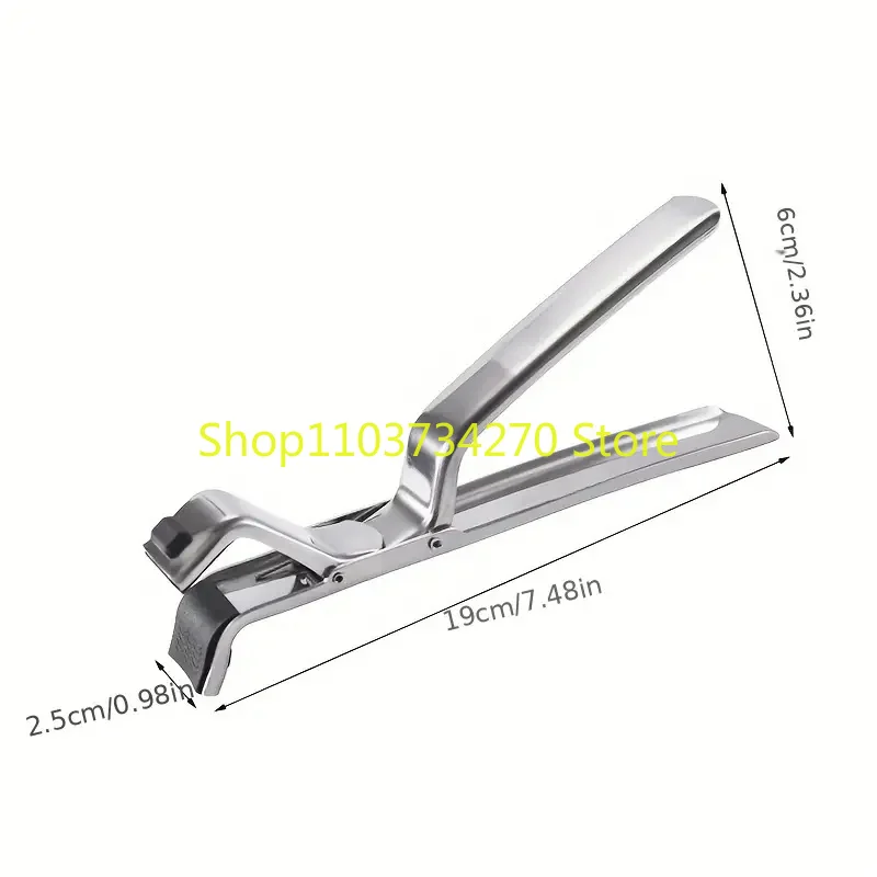 

Stainless Steel Anti-Scalding Bowl Clip Multi-purpose Non-Slip Tray Clip Suitable for Lifting Dish from Narrow Kitchen Supplies