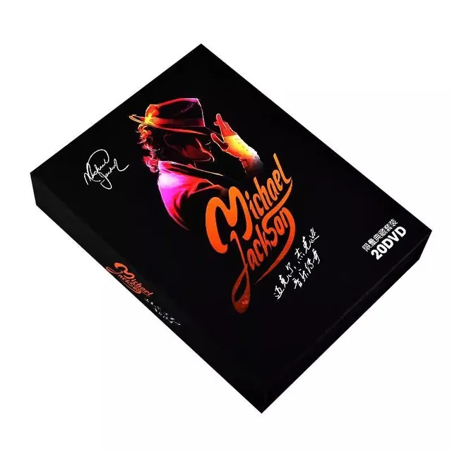 Superstar MJ Michael Jackson Music DVD Concert Album 20pcs