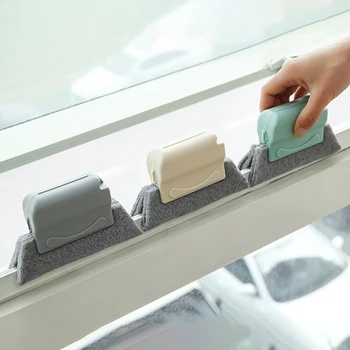 10PCS Window Groove Cleaning Brush Can Be Cleaned, Reusable Dust Brush Suitable For Gaps, Dead Corners, Window Slots Small Brush
