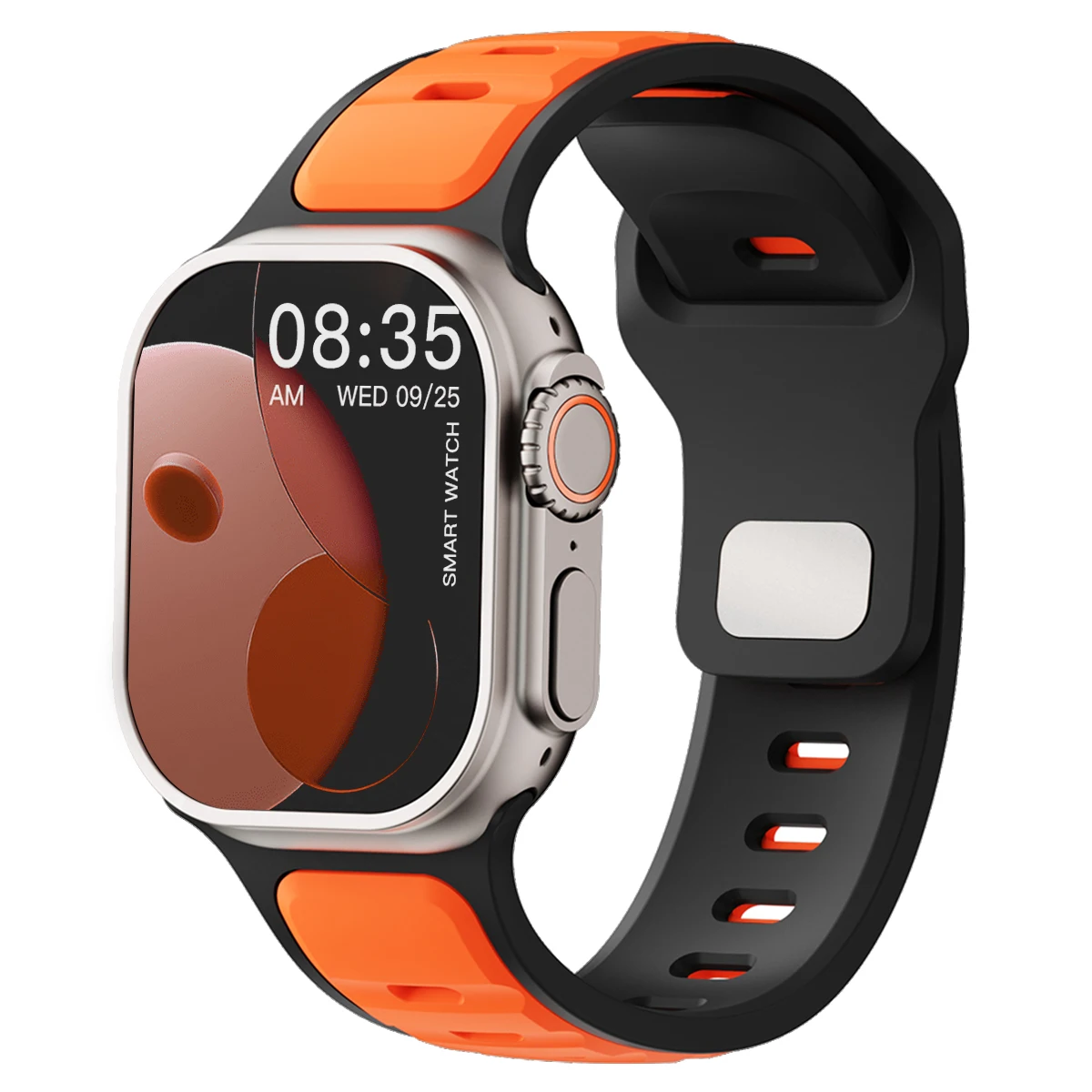 ตัวเลือกสินค้า สายซิลิโคนกันน้ำสำหรับ Apple Watch หลายรุ่น 40-49 มม.