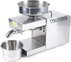 Automatic Oil Press Machine 610W Electric Oil Presser Hot Cold Stainless Steel Oil Extractor Expeller for Peanut Sesame Canola C 3