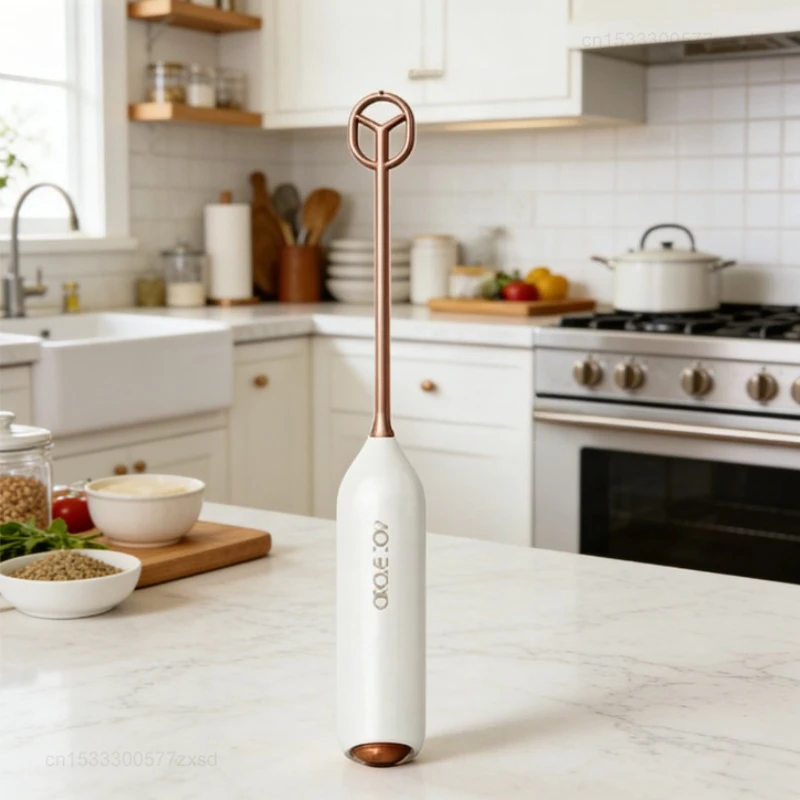 Circle Joy Portable Mini Electric Milk Frother Foam Maker Handheld Food Home Kitchen Electric Coffee Mixer for Coffee Cappuccino 1