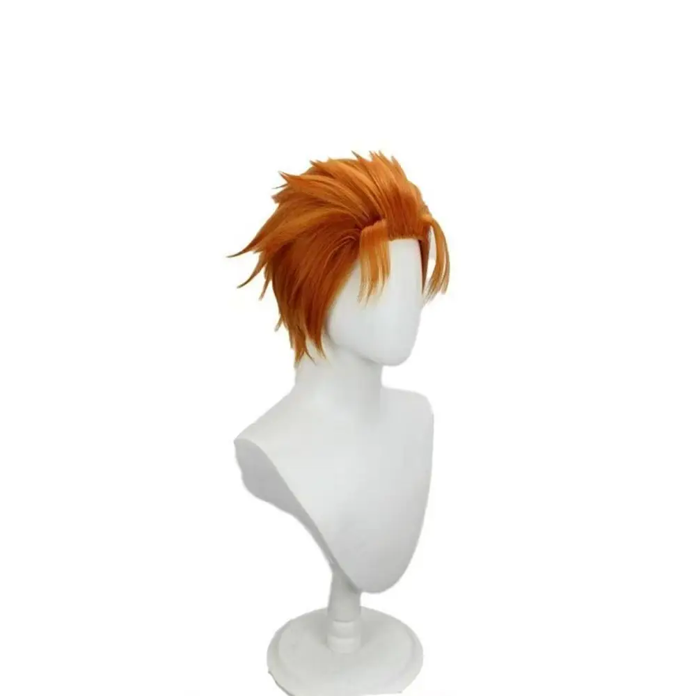 Orange Heat Resistant Synthetic Wig for Pain Cosplay