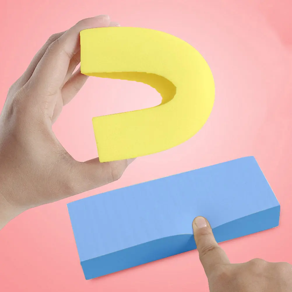 3Pcs 아트 수채화 스폰지 페인팅 용품 물 흡수성 컬러 스폰지 부드럽고 편안한 표면 튼튼하고 찢어지지 않는