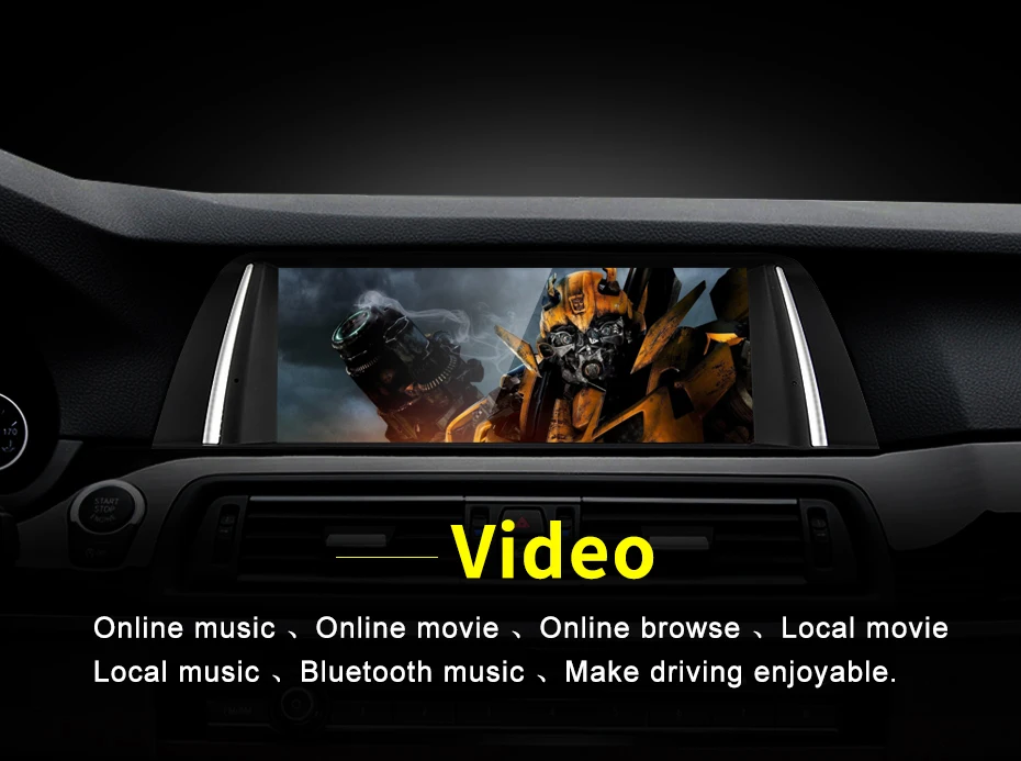 Snapdragon665 8Core 8G 128G Android12 Carplay Auto For BMW 5 Series F10 F11 Cent