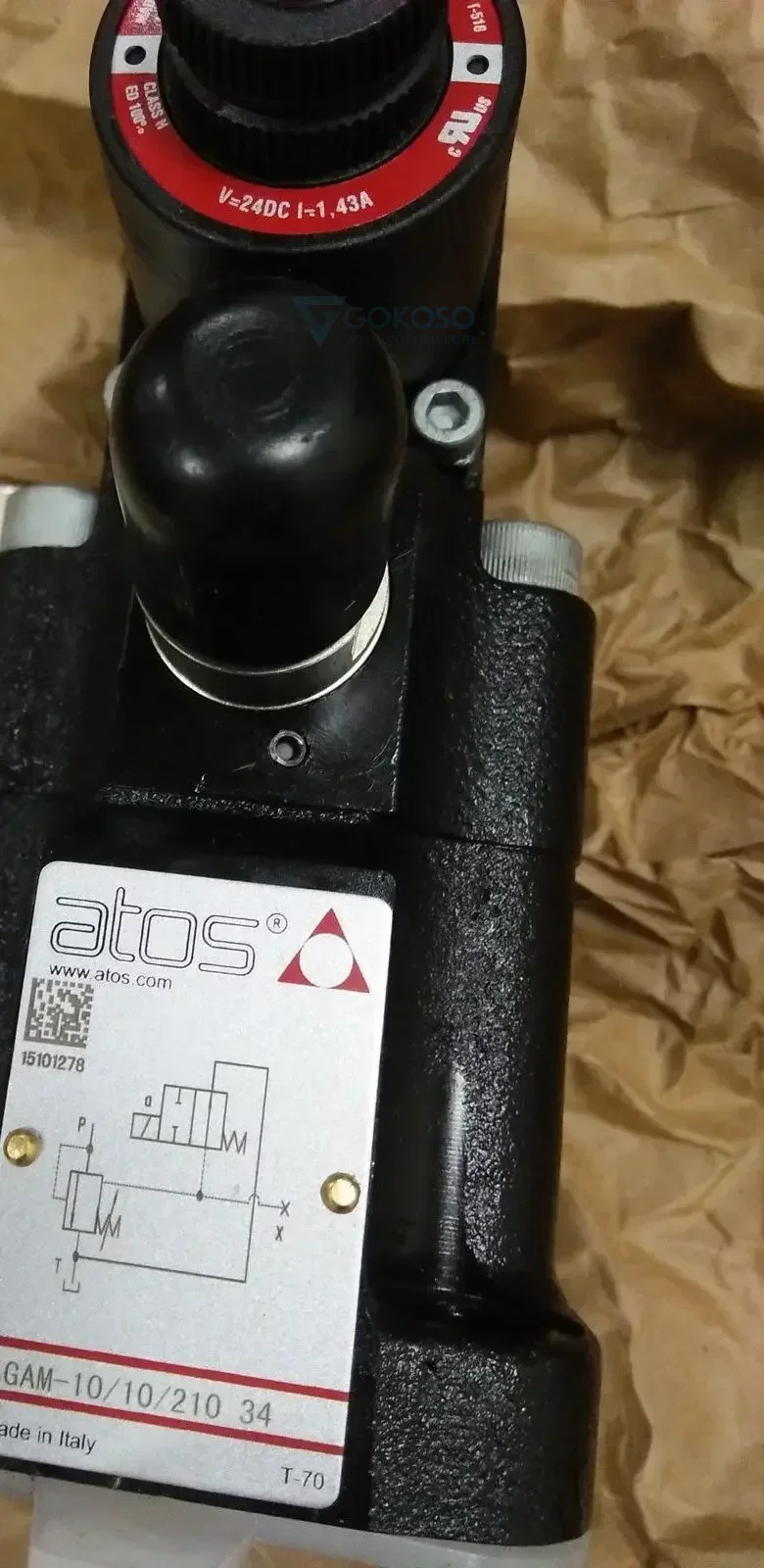 

AGAM-32/10/350/WP 34 new atos valve atos NEW AGAM-32/10/350/WP