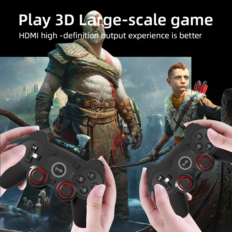 GD30 Game Stick 4K Retro Handheld Game Console 20000+ Games Wireless Gamepad TV Game Console Built In Video Games