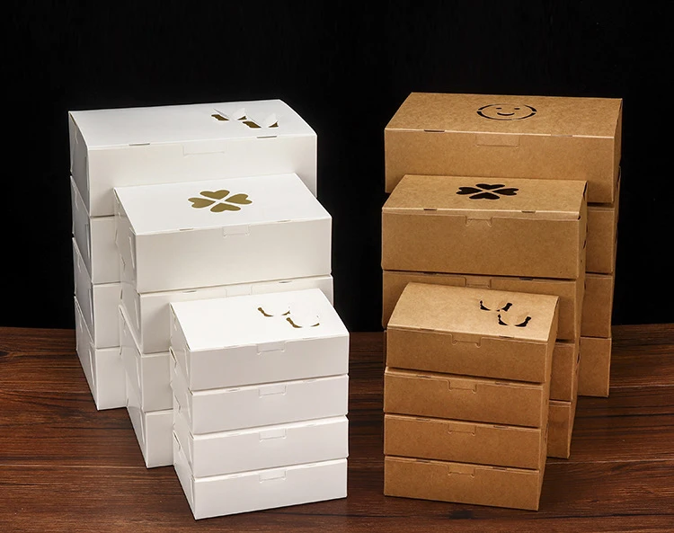 50Pcs Kraft Paper Lunch Boxes Disposable Meal Prep Containers with Tab Lock, Eco-Friend... - SKU KPLB1556 - UGI Packaging