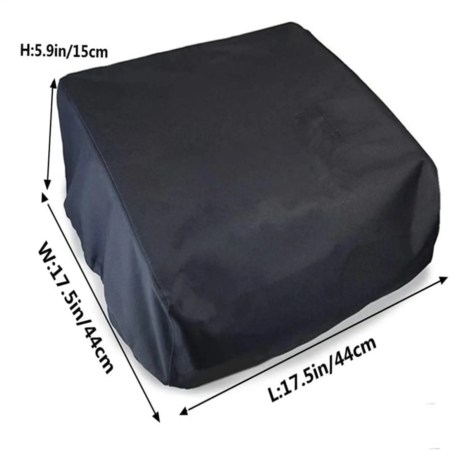 Table Top Grill Cover Heavy Duty Outdoor Use Drawstring Design Portable