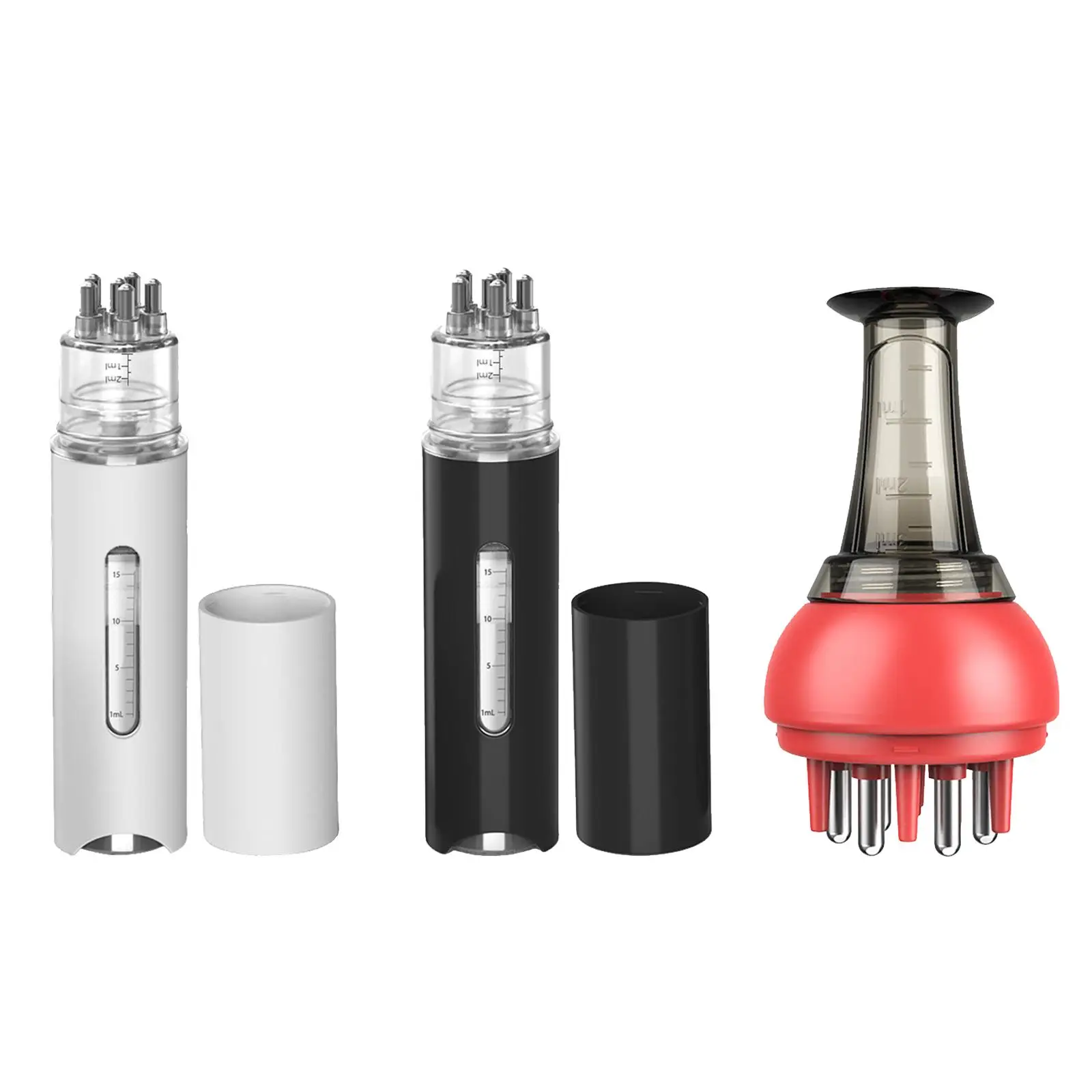 

Scalp Applicator Shampoo Brush Simple Comfortable Hair Oil Applicator Bottle Brush Head Fluid Brush Hair Comb for Home Women Men