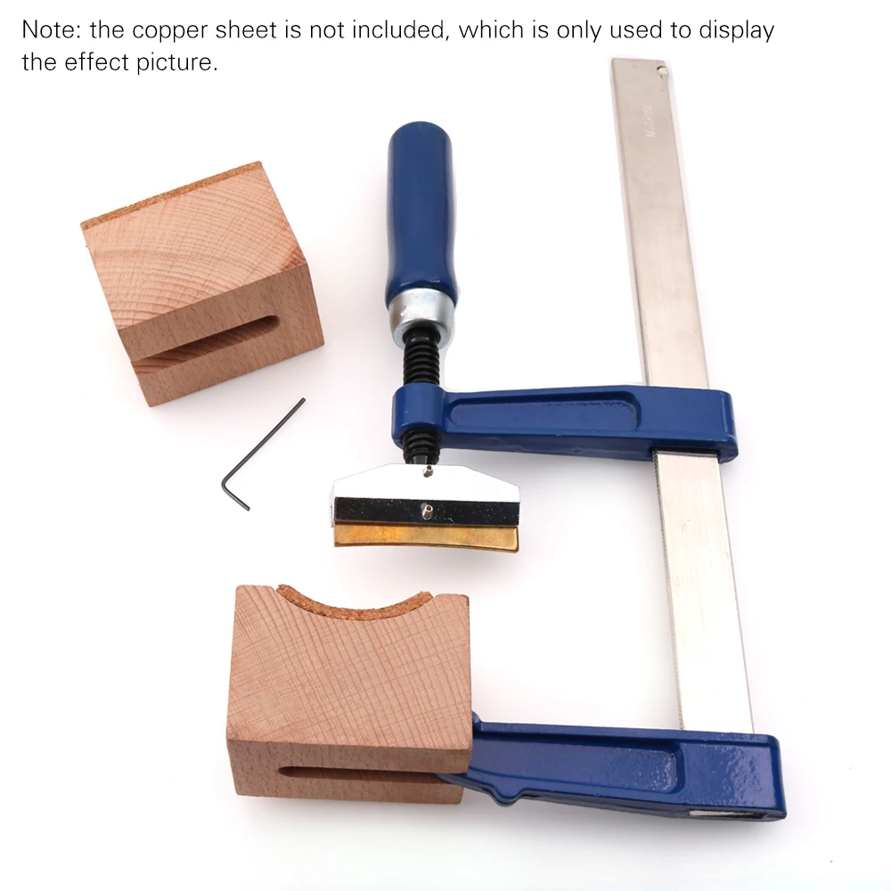 Guitar Bass Fretting Tool Fingerboard Fretboard Fret Press Tool with Wooden Blocks and Mini Wrench Luthier Tools Accessories guitar repair tool