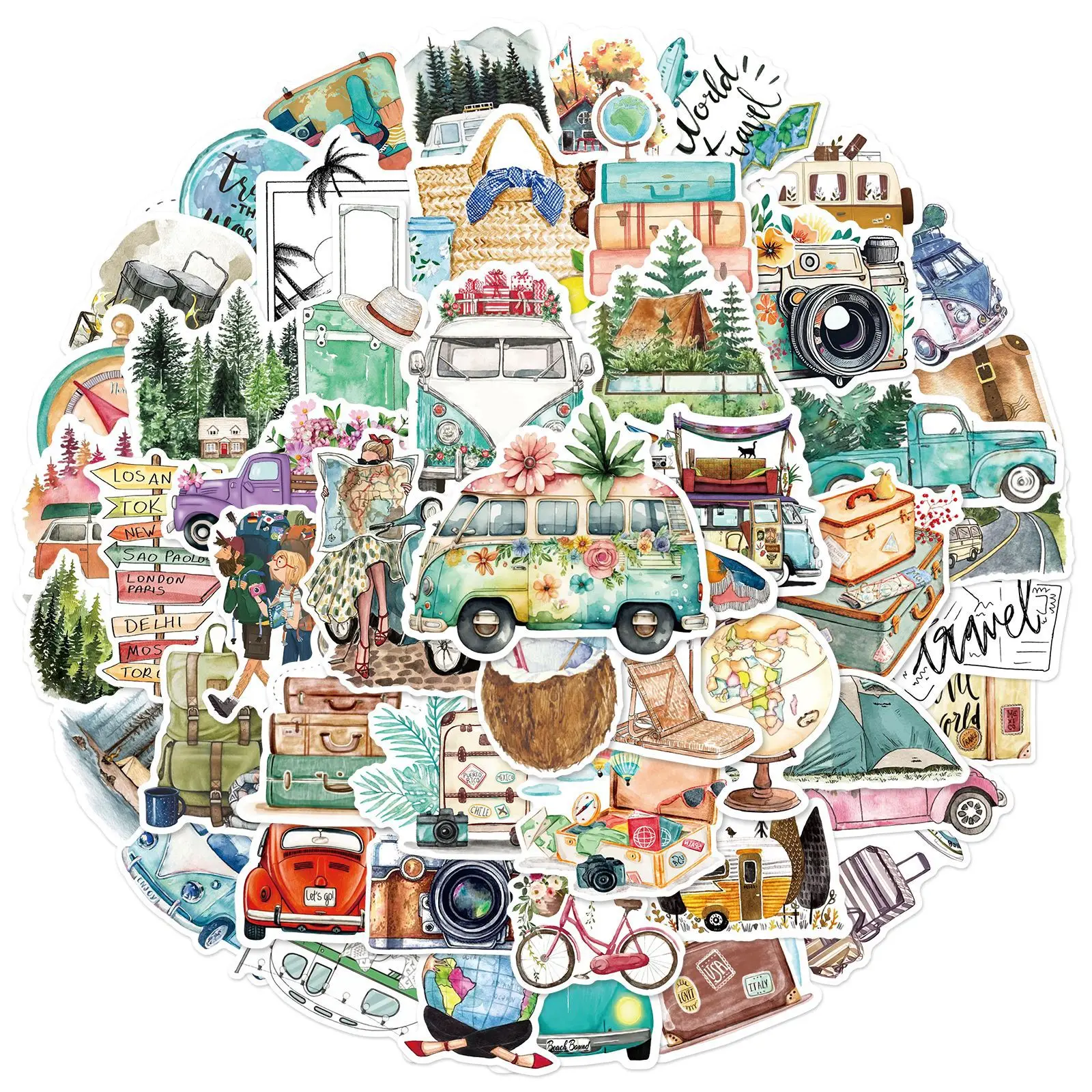 10/30/50Pcs Outdoor Travel Book Waterproof Graffiti Sticker Decorative Luggage Laptop Cup Phone Scrapbook Kid Stickers decorative stickers decorative labels stickers stationery stickers self adhesive stickers adhesive stickers cartoon stickers cartoon sticker paper stickers stationery supplies custom stickers custom design stickers alphabet label stickers embosser stickers magic stickers anime stickers scratch stickers postage stamps stickers kraft paper stickers watercolor stickers safety stickers fragile stickers thank you stickers animal stickers bee stickers cat moon stickers butterfly stickers dried flower stickers floral stickers smiley stickers smile face stickers handbook stickers roll packaging stickers packaging stickers gift box stickers