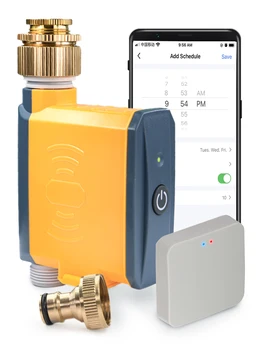 Zigbee Wireless Garden Irrigation Timer with Gateway Tuya SmartLife App Remote Intelligent Automatic Sprinkler Control System 1