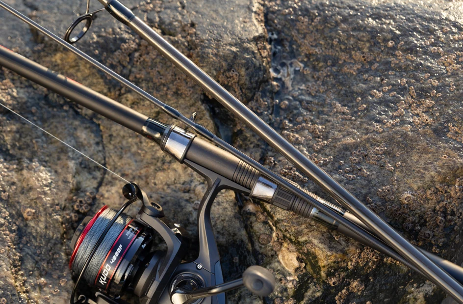 MIFINE PAROSSA CARP SPIN Angelrute 3,5LB/4LB 3,6M/3,9M Mittelschnelle Kohlefaser-Spinnrute Reise-Surfcasting-Rute 3-teilig – Detail 9