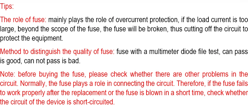 Description Picture 4 of item1Set RT14-20 10*38MM Fuse Holder 20A~380V With Ceramic Fuse 0.5A 1A 2A 3A 4A 5A 6A 8A 10A 16A 20A 25A 32A 380V RT18 RT14