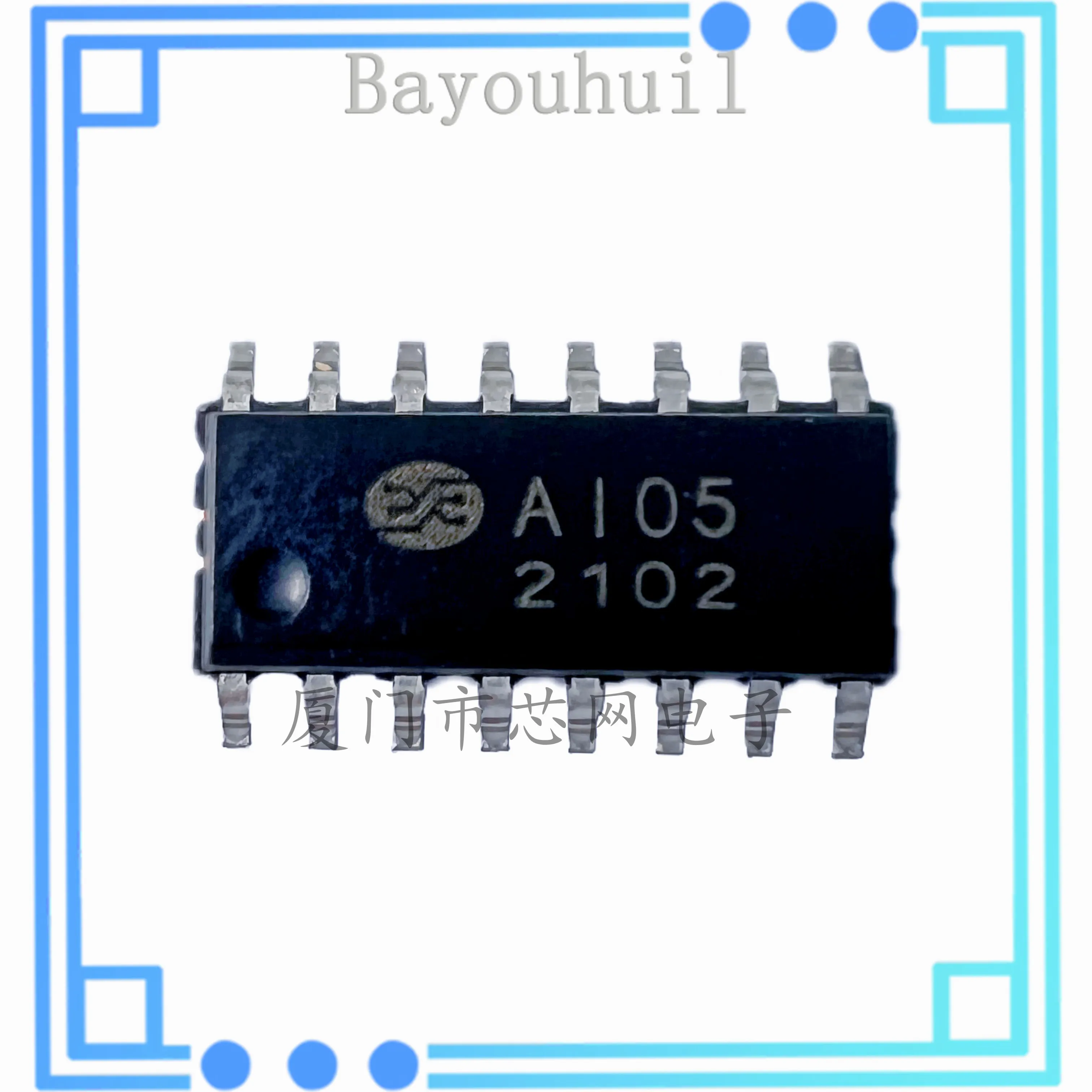 

10PCS AI05 Wujian Self-locking Flip Sop16 Capacitive Touch IC Imported with Original Packaging, Providing Technical Support CI