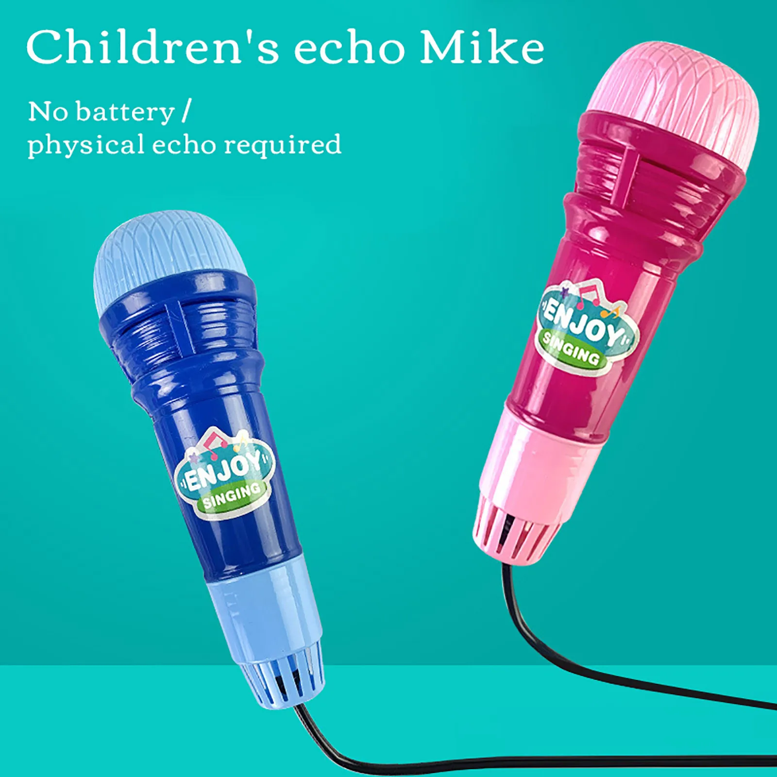 2022 New Kids Music Toys Best Seller Physical Echo Microphone Mic