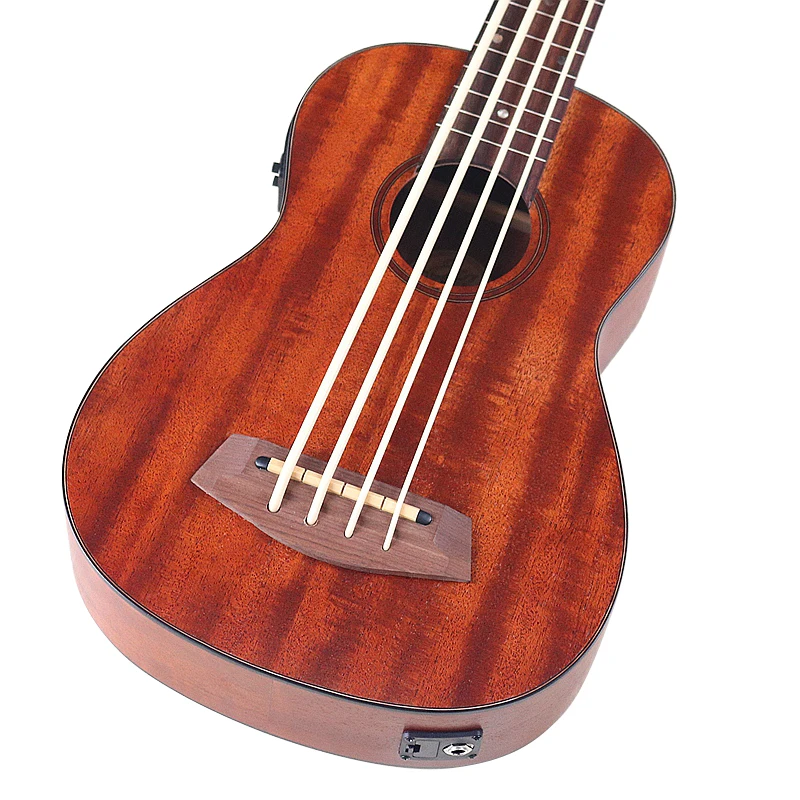 Ukulele Set Fretless Electric Ukulele Guitar 30 Inch 4 Strings