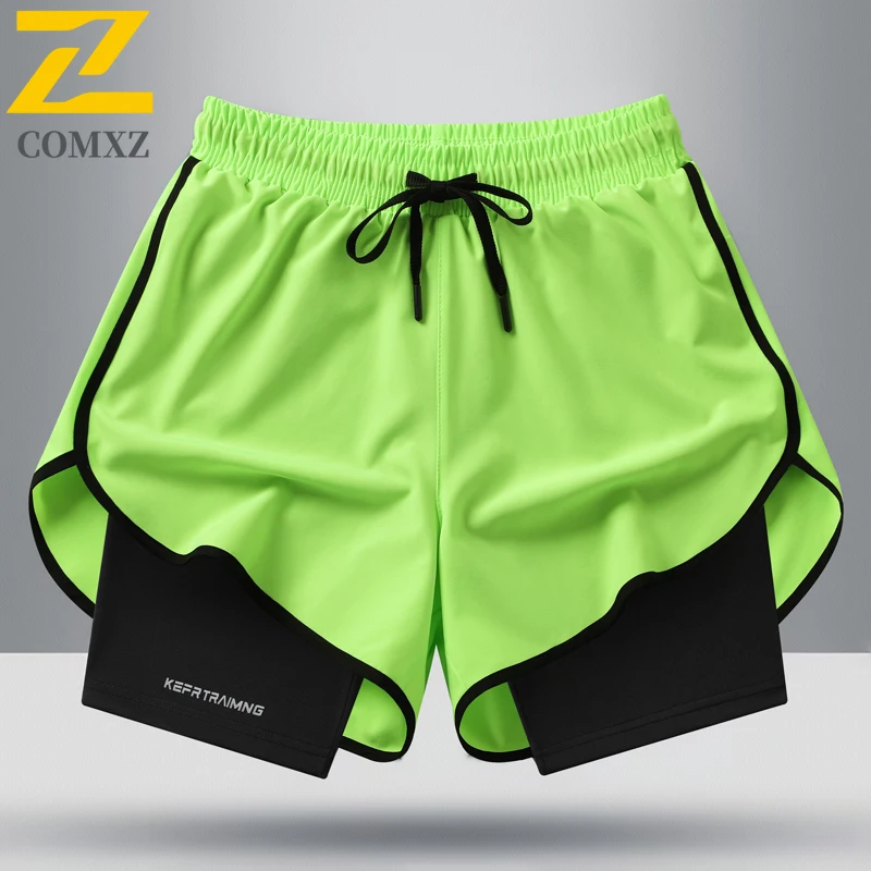 2025 Summer Fitness Shorts Men's high quality Casual Quick