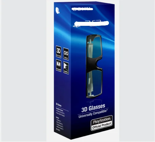 CECH-ZEG1E Active 3D Glasses Rechargeable For Sony PS3 Playstation 3