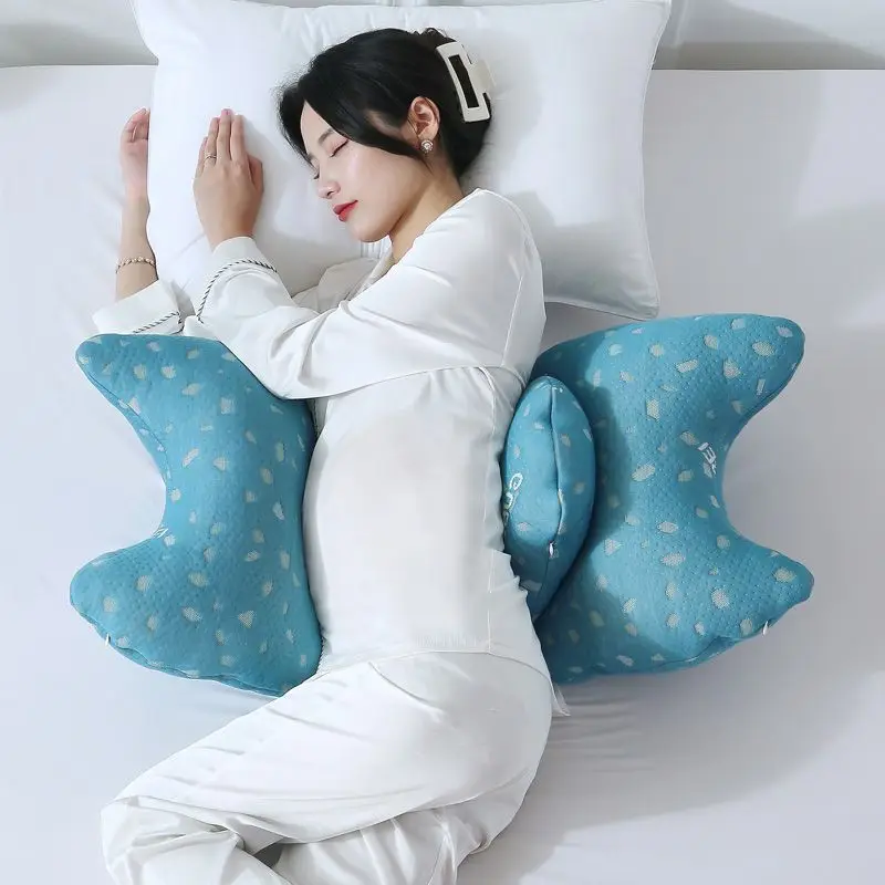 Multifunctional Adjustable Maternity Pillow Pregnant Women's Side Sleeping Waist Support Pillow Late Pregnancy Sleeping Artifact