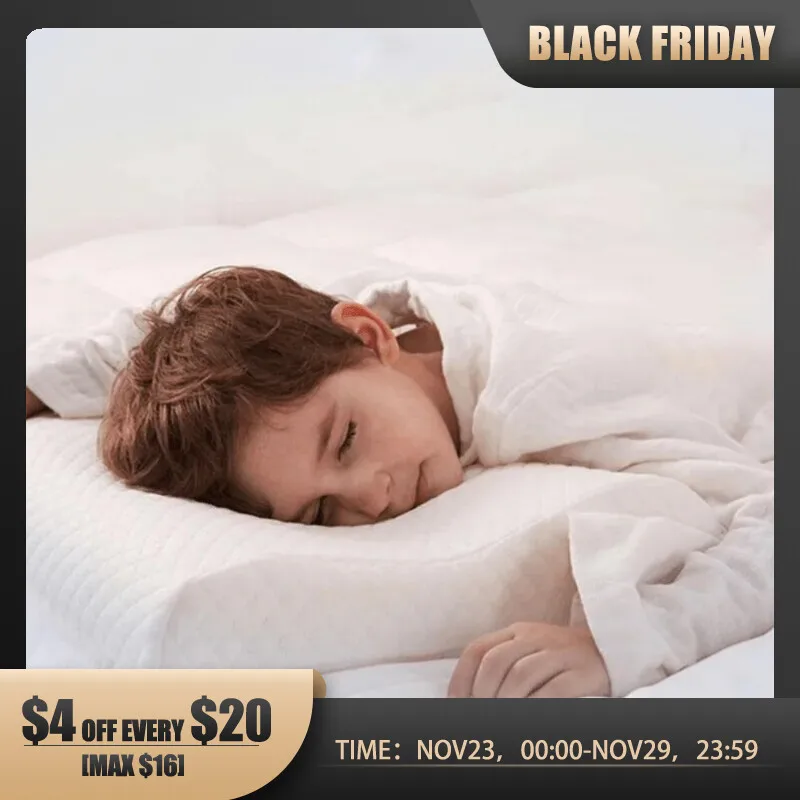 1pcMemoryCottonPillowBedOrthopedicPillowForCervicalPillowSlow