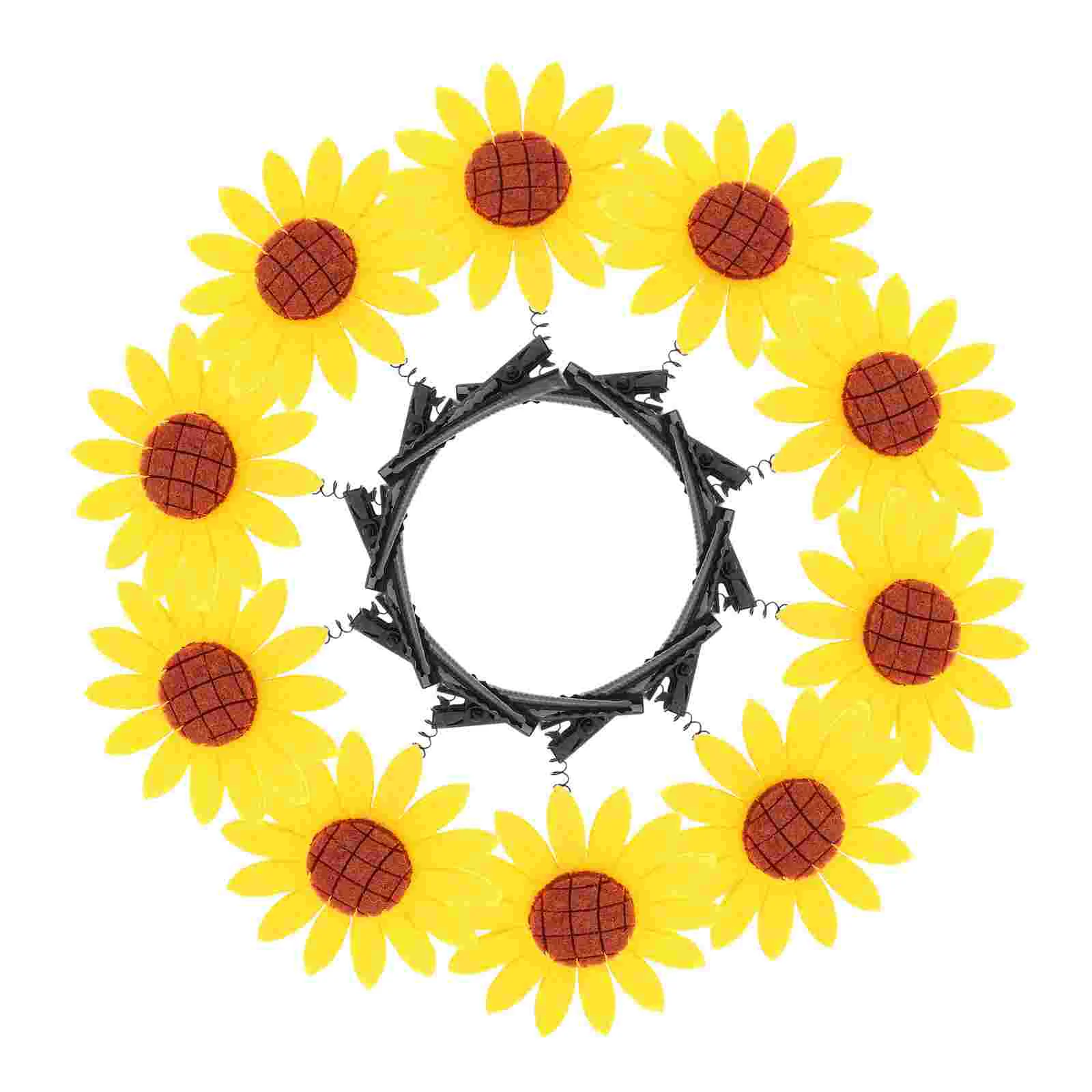 Рисунок 6 - весенние заколки для волос в виде