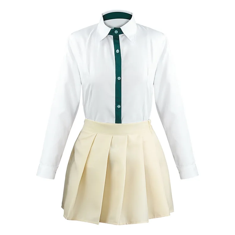 

Anime Danganronpa Seven Chiaki High School Students Uniform Nanami ChiaKi Cosplay Costume Long-sleeved Jacket Short Skirt